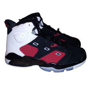 Jordan 6-17-23 GS Black/Black-Caramine-White Size 6.5